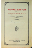 Rituale Parvum 1937 r.