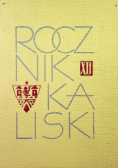 Rocznik kaliski Tom III