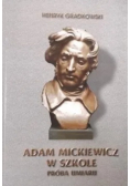 Adam Mickiewicz w szkole. Próba umiaru