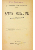 Sceny sejmowe 1907 r.