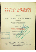 Katalog zabytków sztuki w Polsce Tom VII