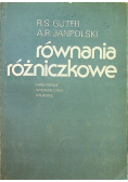 Równania różniczkowe cząstkowe