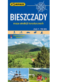 Bieszczady Mapa atrakcji turystycznych 1:100 000