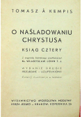 O naśladowaniu Chrystusa 1949 r.