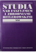 Studia nad Faszyzmem i Zbrodniami Hitlerowskimi XXI