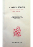 Liturgia Godzin Tom I Okres Adwentu Okres Narodzenia Pańskiego