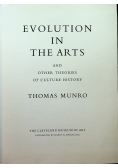 Evolution in the arts
