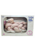 Bobas z kocykiem i butelką 25cm