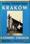 Katalog zabytków sztuki Kraków Kazimierz - Stradom