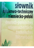 Słownik naukowo techniczny niemiecko polski
