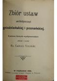 Zbiór ustaw archidyecezyi gnieźnieńskiej i poznańskiej 1906 r.