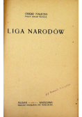 Liga narodów 1920 r.