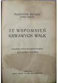 Ze wspomnień krwawych walk 1913 r