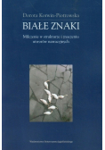 Białe znaki