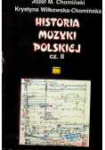 Historia muzyki polskiej Tom II