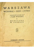 Warszawa wczoraj dziś i jutro 1938 r