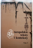 Staropolskie teksty i konteksty Tom 3