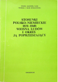Stosunki polsko niemieckie 1831 1848
