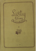 Listy Elizy Orzeszkowej