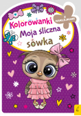 Moja śliczna sówka. Kolorowanka z wykrojnikiem