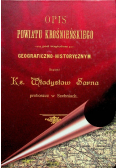 Opis powiatu Krośnieńskiego pod względem geograficzno-historycznym