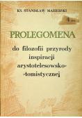 Prolegomena do filozofii przyrody inspiracji arystotelesowsko-tomistycznej