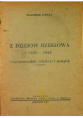 Z dziejów Rzeszowa 1939-1944, 1947 r.