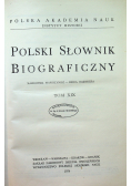 Polski Słownik Biograficzny Tom XIX