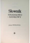 Dictionary of finance and baking