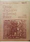 Dzieje obyczajów w dawnej Polsce Tom II