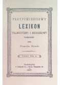 Przypowieściowy Lexikon