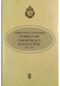 Pamiętniki i memoriały polityczne 1776 1809