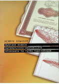 Wybrane modele matematyczno ekonomiczne stosowane na rynku kapitałowym