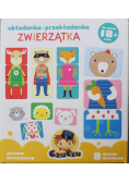 Układanka  przekładanka Zwierzątka