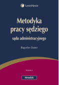 Dauter Bogusław - Metodyka pracy sędziego sądu administracyjnego