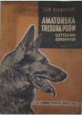 Amatorska tresura psów użytkowo obronnych
