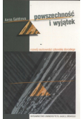 Gałdowa Anna - Powszechność i wyjątek