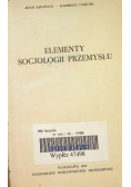 Elementy socjologii przemysłu