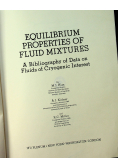 Equilibrium properties of fluid mixtures