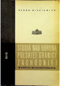 Studia nad obroną polskiej granicy zachodniej
