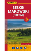 Beskid Makowski Średni mapa turystyczna 1:50 000
