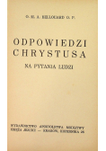 Odpowiedzi Chrystusa na pytania ludzi 1949 r.