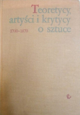 Teoretycy, artyści i krytycy o sztuce 1700 - 1870