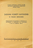 Zadania kobiety katolickiej 1946r