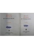 Miasta polskie w tysiącleciu  Tom I i II