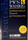 Grossworterbuch Deutsch als Fremdsprache