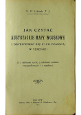 Jak czytać Austryackie mapy wojskowe  1912 r