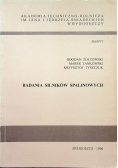 Badania silników spalinowych
