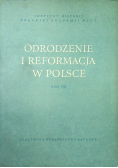 Odrodzenie i reformacja w Polsce Tom VIII