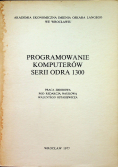 Programowanie komputerów serii odra 1300